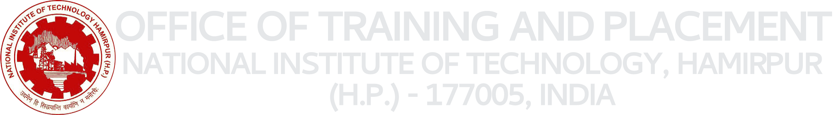 Office of Training and Placement, NIT Hamirpur